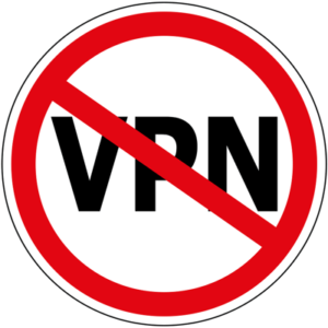 vpn not allowed