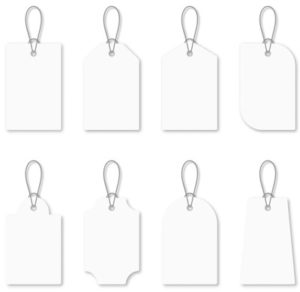 white labels