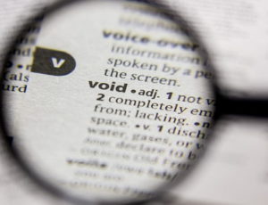 void word definition